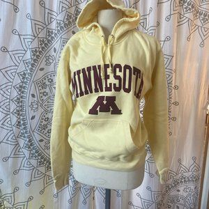 Big Cotton Gear University of Minnesota, U of M New Hooded Sweatshirt, Sze Smal